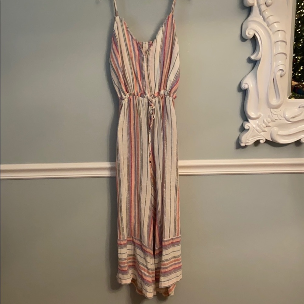 Vintage Havana multicolored striped romper
